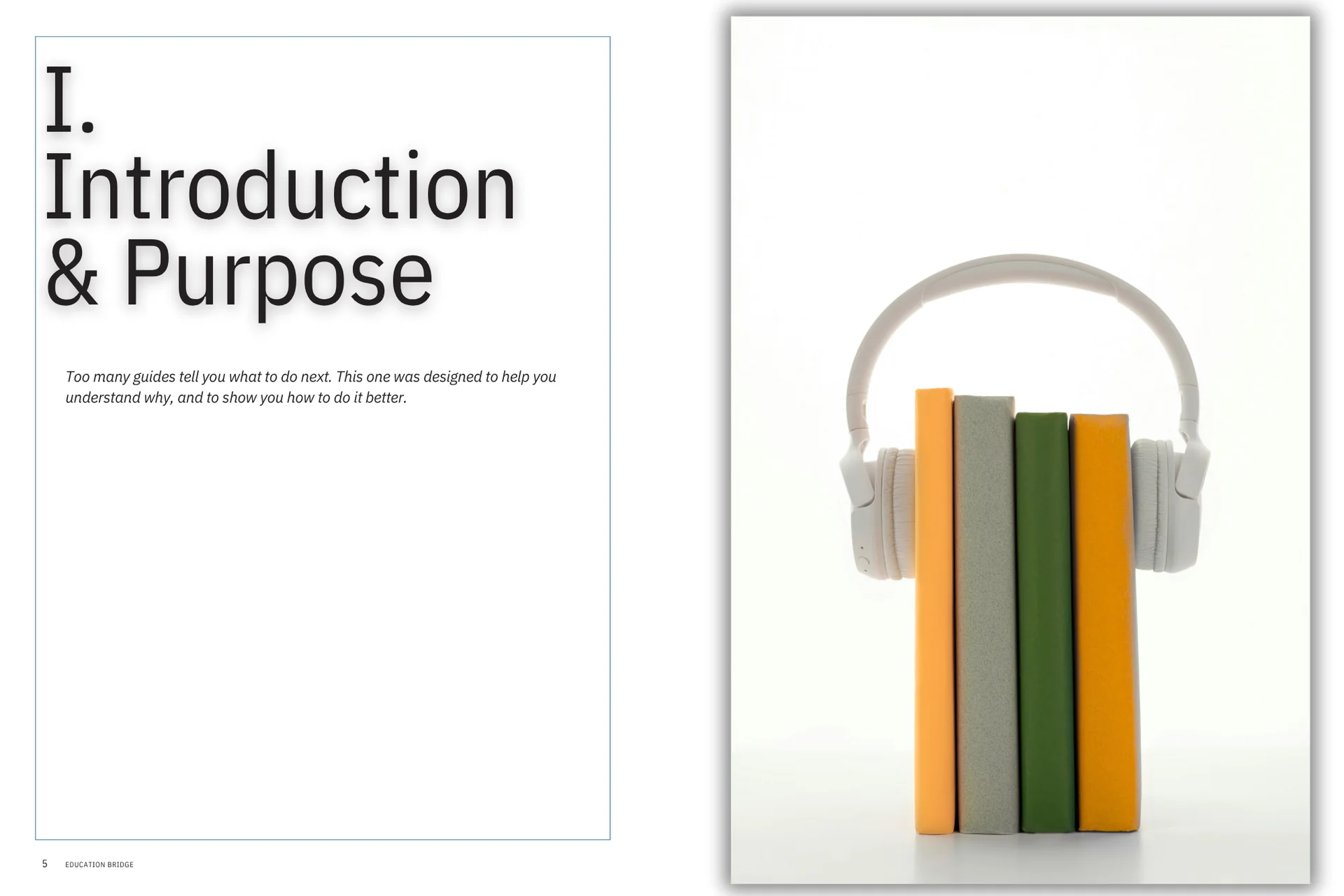 Education Bridge outreach graphics